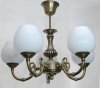 Żyrandol mosiężny JBT Stylowe Lampy WZMB/W60Z/5